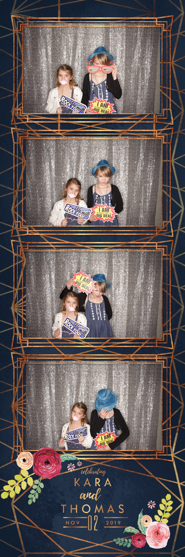 Kara and Thomas Wedding | View more photos from the event at gallery.photoboothbillings.com/u/PhotoBoothBillings/Kara-and-Thomas-Wedding